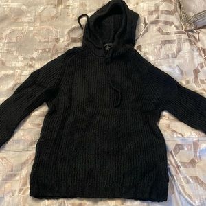 Marc Jacobs black wool hoodie